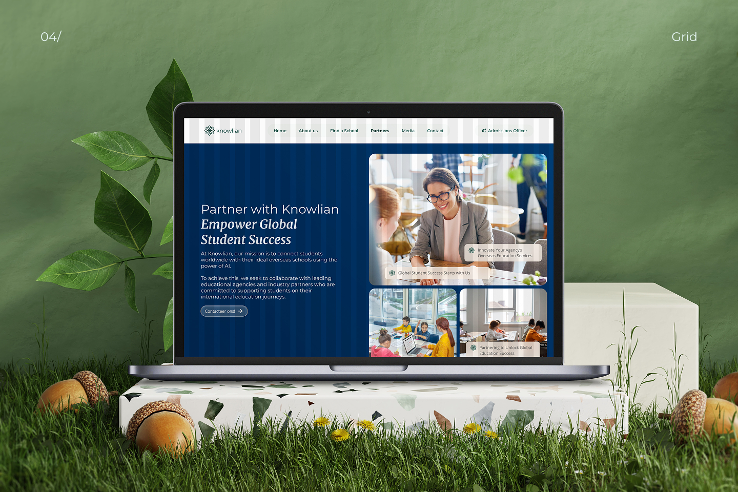 PotoDesign portfolio I Konwlian Brand Identity & Web Design